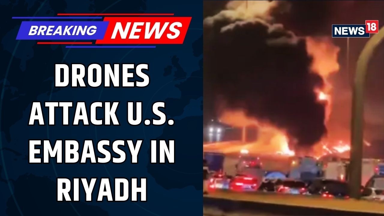 ATTACK ON U.S. EMBASSY:  2 suspected Iranian drones Strike Riyadh Compound | Saudi Arabia on Alert