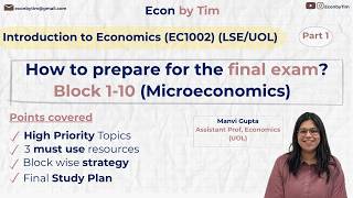 How to Score in EC1002 (LSE/UOL) Without Studying Everything | Block Strategy (Introduction to Econ)