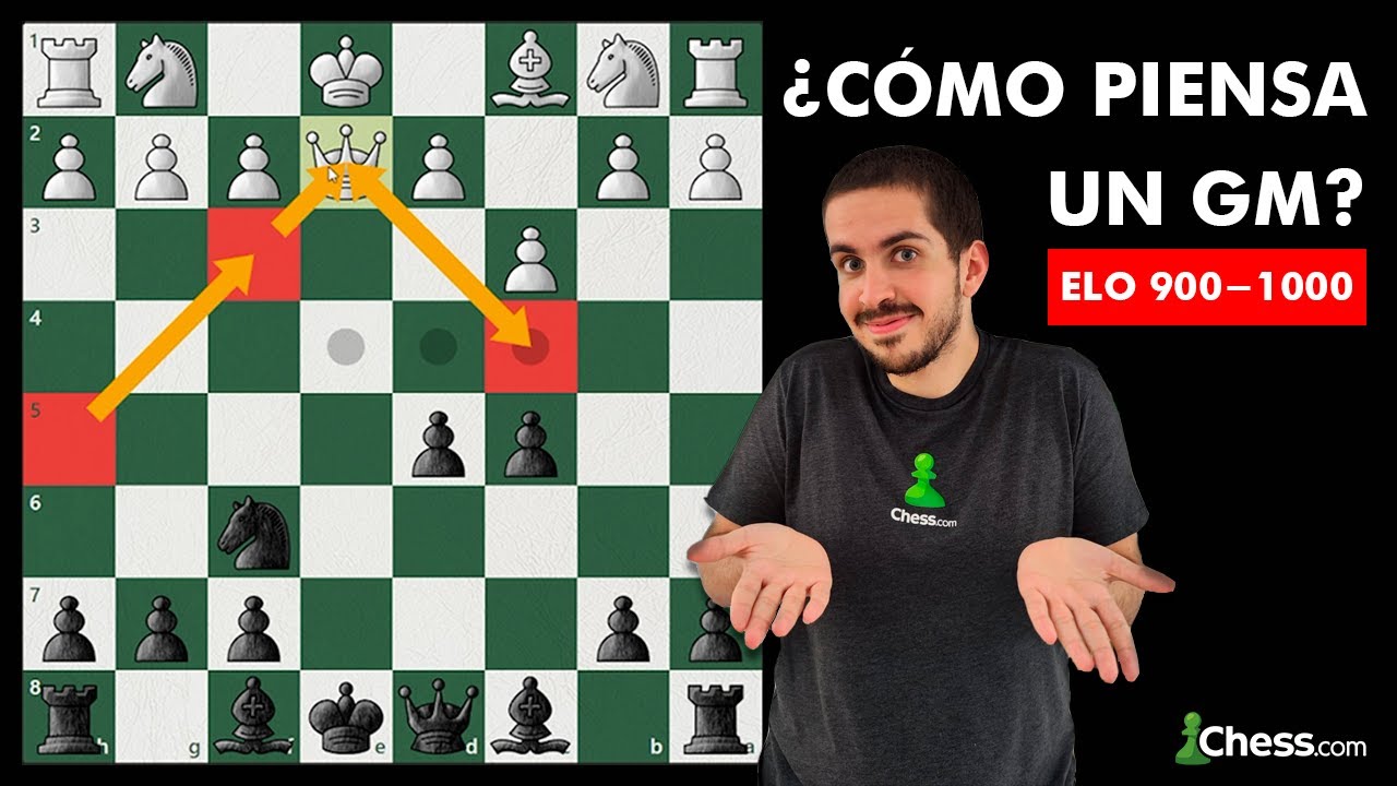 GANAR ELO en AJEDREZ ♟️ ¿Cómo Piensa un GM de AJEDREZ? ♟️ GM GASCÓN