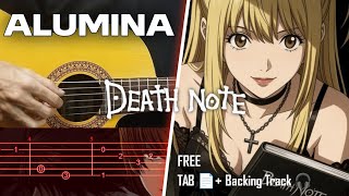 How to play Alumina on Guitar | Death Note ED | Fingerstyle TAB