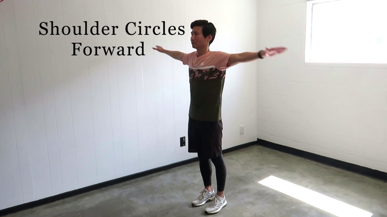 Rotating Should R Circle S Shoulder Circles - Forward - YouTube