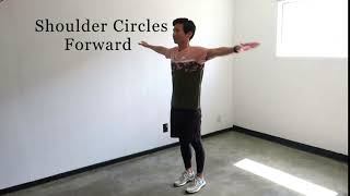 Shoulder Circles - Forward