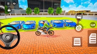 😍Franklin order 🤩by 5️⃣ Blue 🔵 Lamborghini🏎️ 🔥|| Indian 🇮🇳 thept Auto Simulator 🎮 #itasimulatorking screenshot 1
