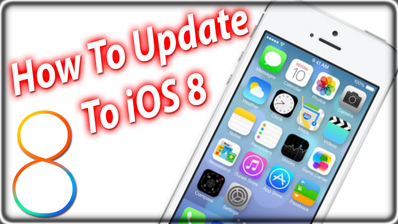 How To Update And Install Ios 8 Iphone Ipad Ipod Touch Via The Air And Itunes Youtube