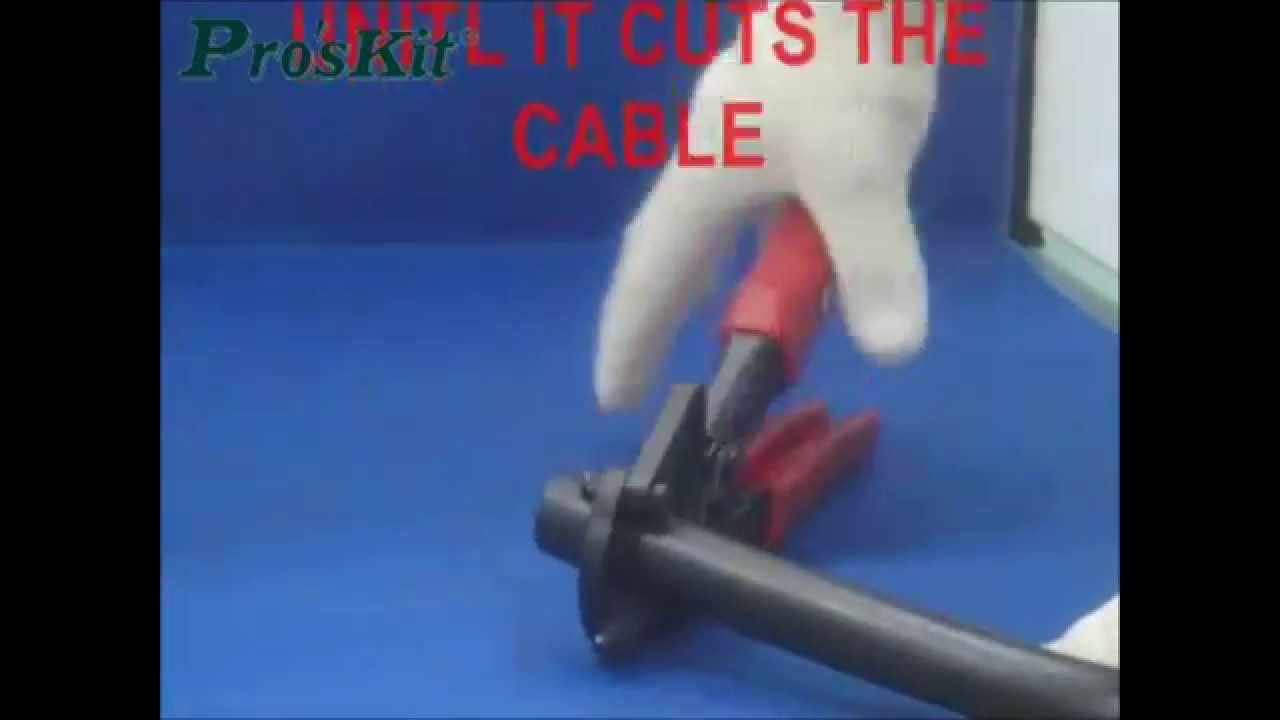 Кабельные кусачки Pro'sKit 6PK-535