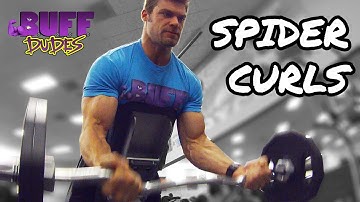 How to Perform Spider Curls - Big Biceps Arms Exercise