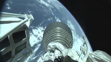 Atlas V / Cygnus OA-7 Rocketcam View Of Launch