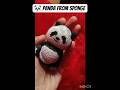 #Panda from Waste Sponge 🐼 | Best Out of Waste Craft Idea | Easy Kids Craft #diycrafts #diy #craft