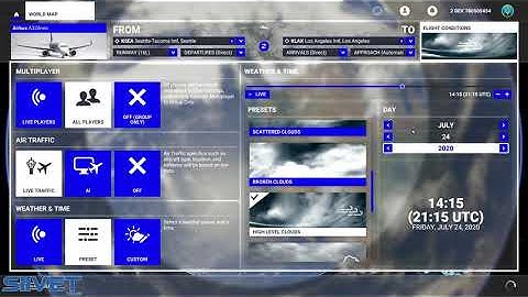 Microsoft Flight Simulator 2020 Setting Up Weather And Flight Conditions Preview 4K