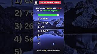 Test Your General Knowledge: Can You Get 7/7? | Fun Quiz Challenge! #quiz #shorts #generalknowledge