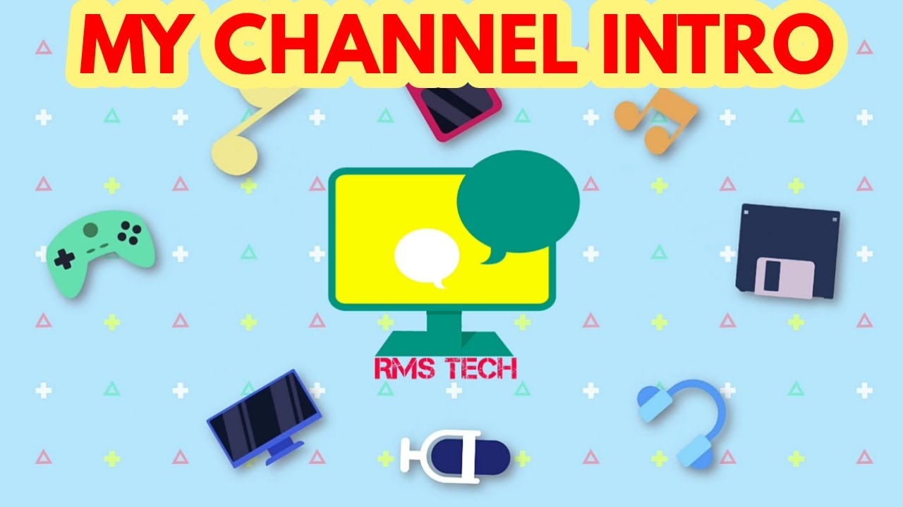 My channel intro RMS Tech tamil - YouTube