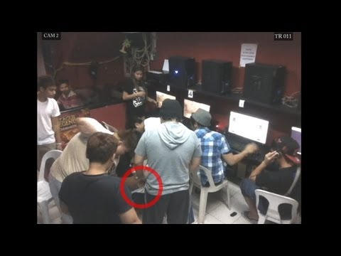 MAGNANAKAW BUGBOG SARADO SA COMSHOP (TIMES, LAS PINAS) HULE SA CCTV