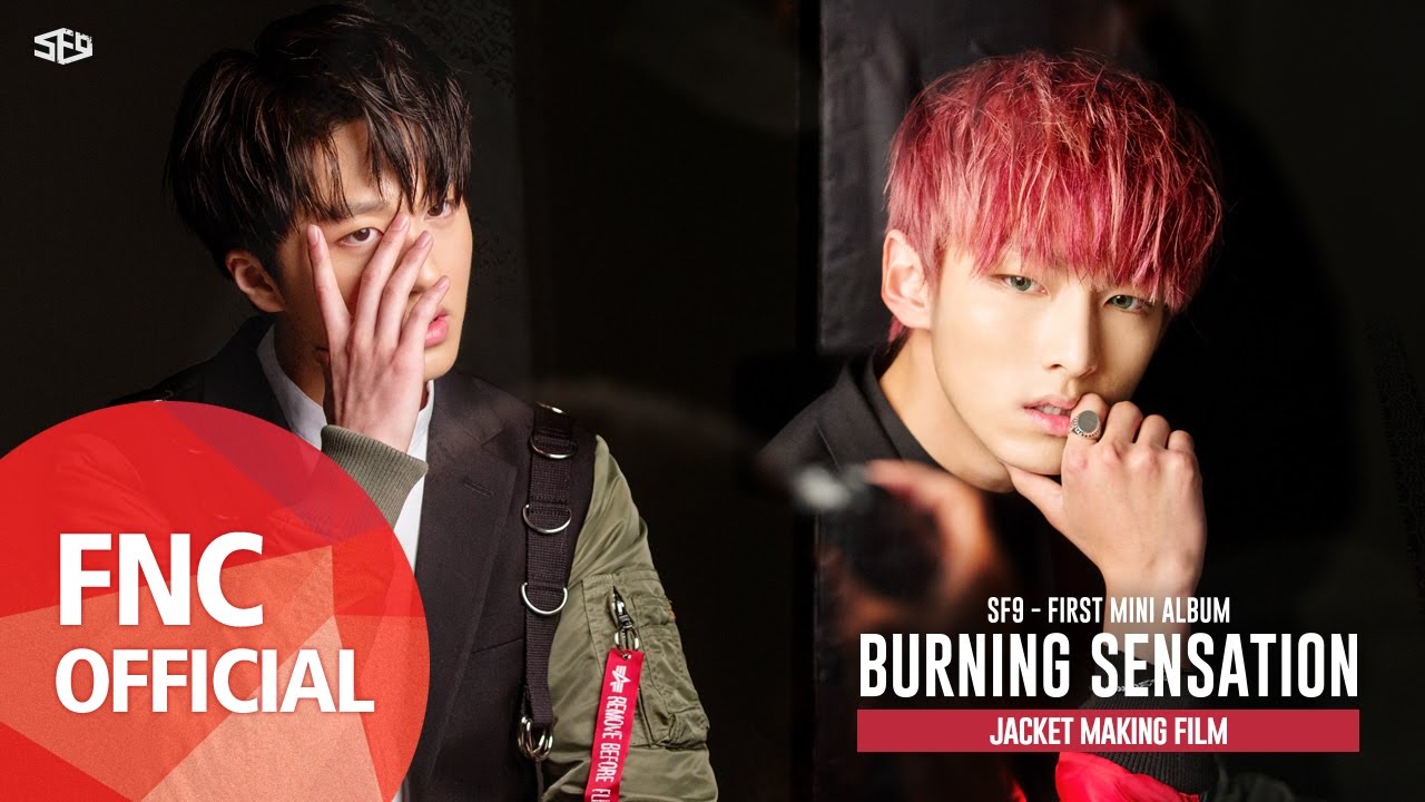 SF9 – FIRST MINI ALBUM 「BURNING SENSATION」 Jacket Making