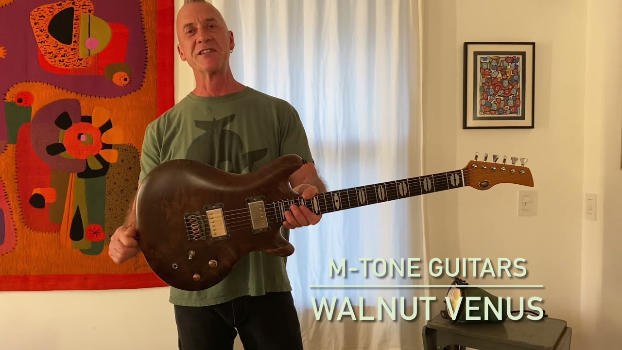 M-tone Guitars - Walnut Venus explained