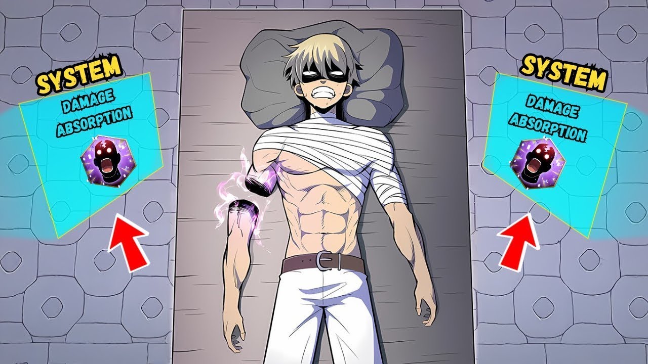 Ele se torna 1000 vezes mais forte toda vez que recebe dano crítico - Resumo Manhwa