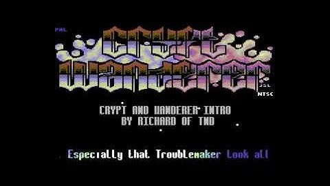 Crypt & Wanderer Intro #3 | C64 Crack intro