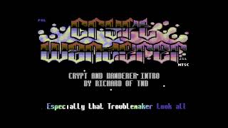 Crypt & Wanderer Intro #3 | C64 Crack intro