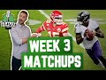 Fantasy Football 2020 - Week 3 Matchups + Minsh-eww, In-or-Out - Ep. #949