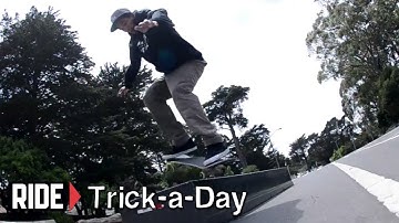 How-To Skateboarding: Frontside Nosegrind 180 With Adrian Williams