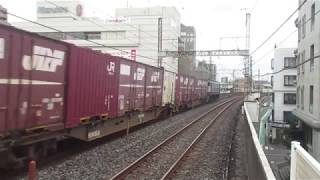 「後追い!」EF65‐2091牽引 74列車