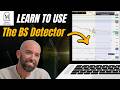 How to Use the Buying and Selling "BS" Detector Part1