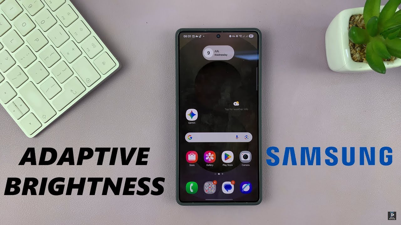How To Enable / Disable Adaptive Brightness On Samsung Galaxy Phone