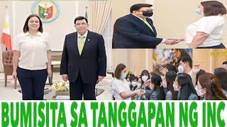 VP. SARA NAGBIGAY RESPETO AT PAGBATI SA PAMUNUAN NG INC... #komentonikamanong 