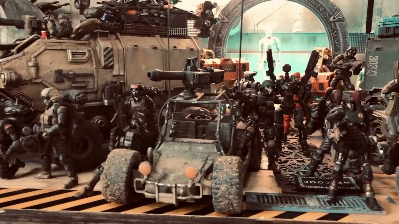 Acid Rain World 1/18 scale diorama