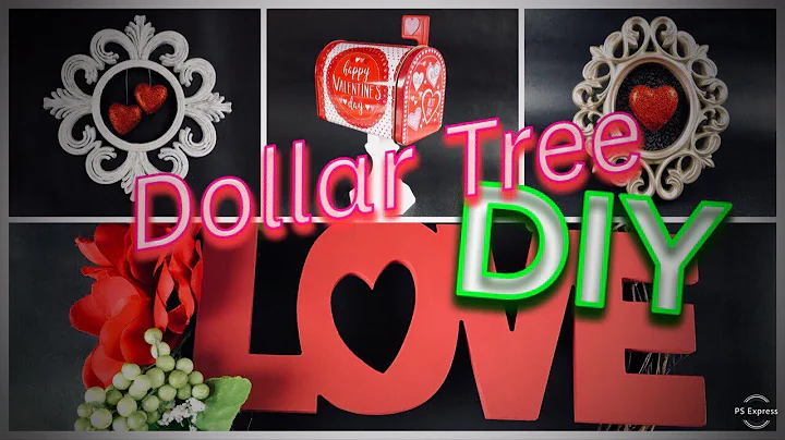 DIY Dollar Tree | 5 Easy Valentine’s Day Projects | 2019 | ❤️