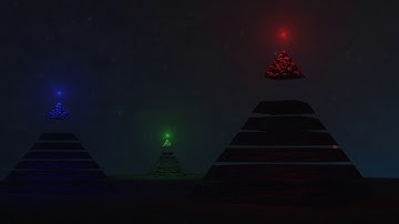 Pyramid signal flare - RGB