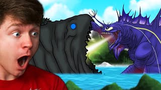 Reacting to BLOOPZILLA EARTH vs ABYSSAL GODZILLA!