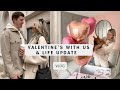 VLOG: VALENTINE'S WITH US| LIFE UPDATE| The Silver Mermaid
