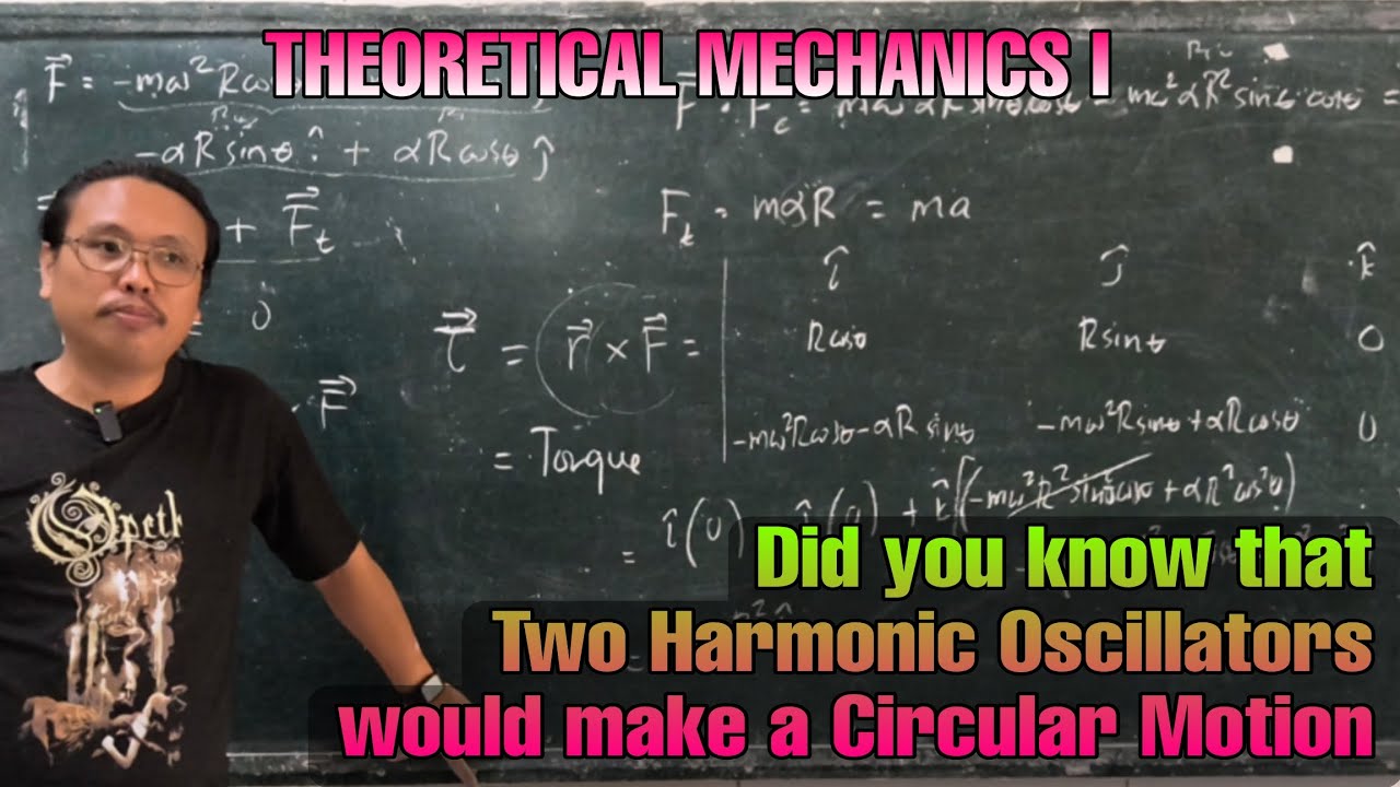 TheoMech-07: How Harmonic Oscillation leads to Rotational Dynamics