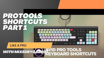 📀 Pro Tools Shortcuts You NEED to Know (Part 1) | Tracking & Editing Faster w/ MixED by Gabriel