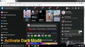 How to Activate Dark Mode on Facebook PC/Laptop | Easy 2025 Tutorial