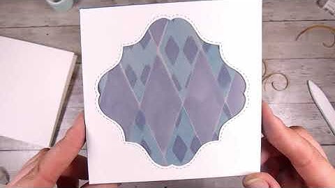 Create An Easy Box Frame Card - NO Specialty Dies Needed!!