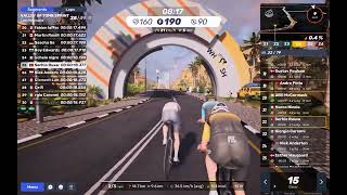 Спринт Сессия онлайн велогонка на 14.7км приложение mywhoosh screenshot 2