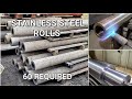 Stainless Steel Rolls | 60 REQ |Feels like a production work | CNC Lathe Machining