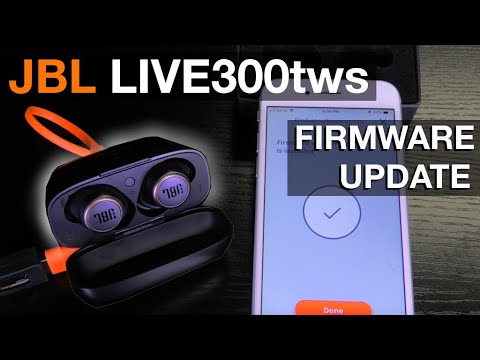 JBL LIVE300tws FIRMWARE UPDATE (how to)