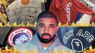 Trip To The Thrift #69 $1000 Canada Goose!!/SUPREME Jackets!!/BAPE!!!