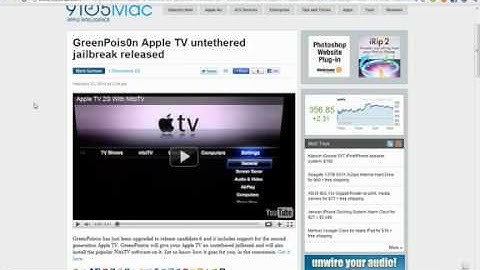 Greenpois0n RC6 Is Here!   Support Apple TV 2G & Bug Fixes! iDevices iOS 4 2 1 Untethered Jailbreak!