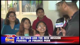 JA BIZTOWN   HIGH SCHOOL KIDS INTERVIEWS  KUSI TV  6 12 15 9am news segment