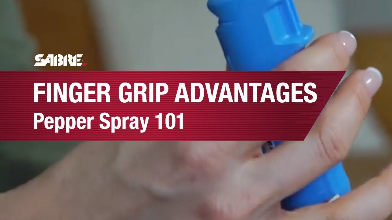 Pepper Spray 101 Finger Grip Advantages YouTube