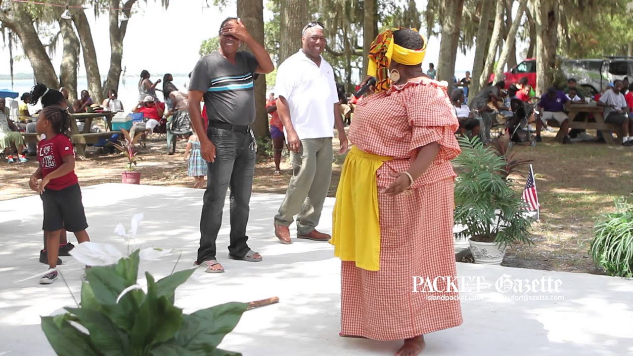Aunt Pearlie Sue peforms Gullah rap song