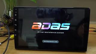 how to install the ADAS DVR and setting update