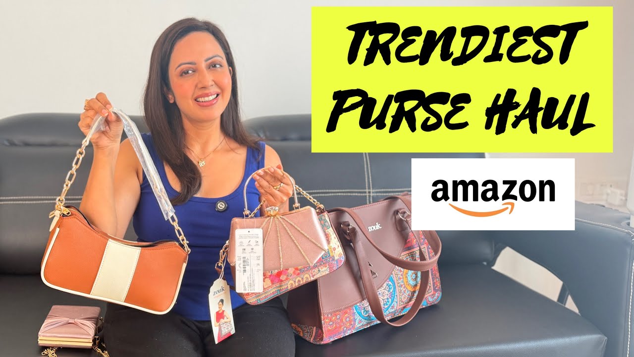 Chic Trendy Designer Purse Haul |  AMAZON | Garima's Good Life