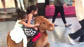 Kids Play Pony Horse Riding Scooter Family Fun Time Selinas Toy Review Kids Video