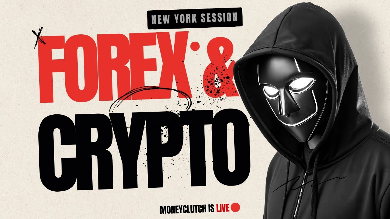 FOREX TRADING LIVE XAUUSD/BTCUSD I NY SESSION I MONEYCLUTCH I DAY 3