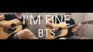 BTS(방탄소년단) - I'M FINE Guitar Cover chords