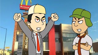 Evil Quico Misbehaves At Mcdonald's/Grounded